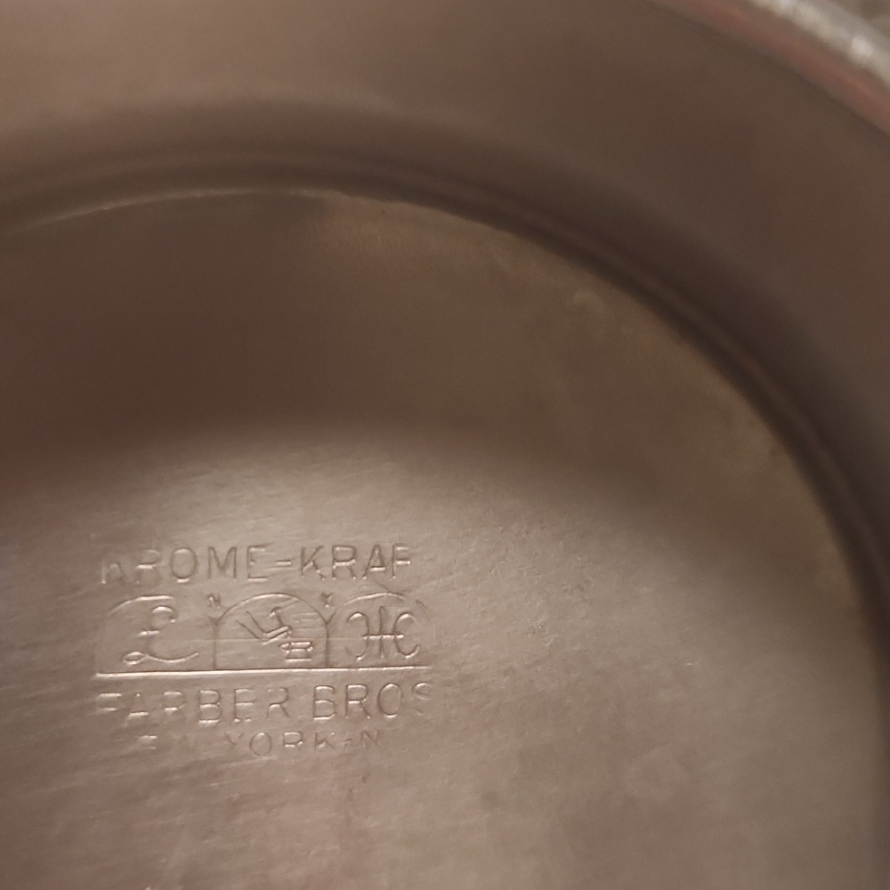 KROME KRAF Art Deco Silver Decorative Bowl. With Scalloped Edging Ornate Design - Picture 2 of 9